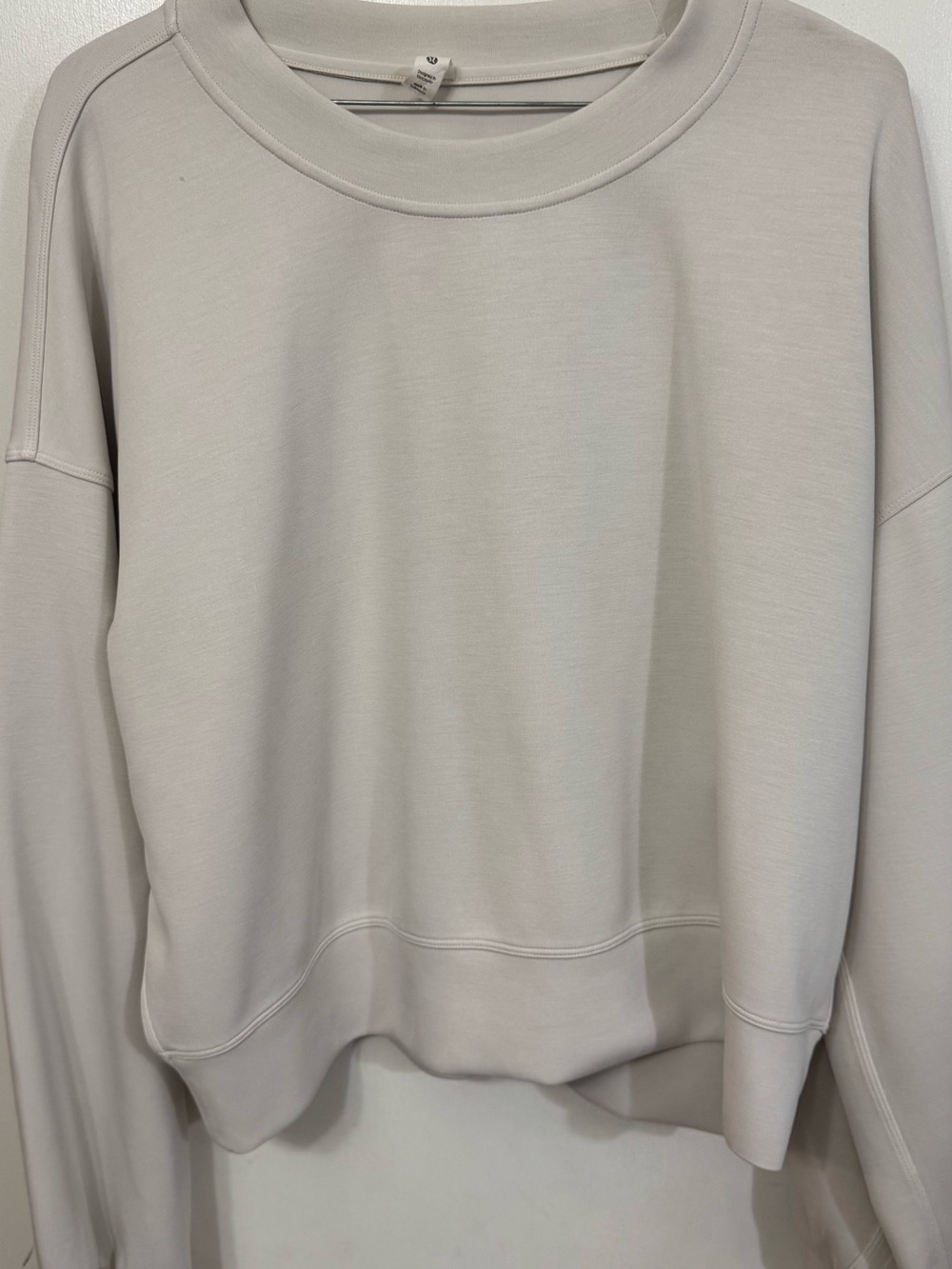 lululemon athletica Women's Crewneck Sweatshirt in Light Beige
